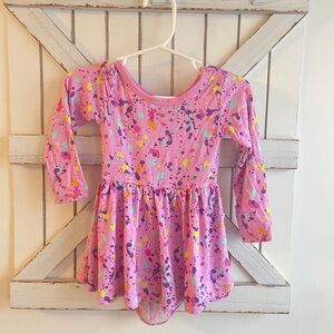 Little Sleepies Long Sleeve Baby Bamboo Dress